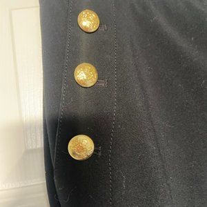 Banana Republic Avery Pants with Gold Button